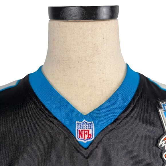 Carolina Panthers Frank Reich #14 Apex One Jersey 90s Rare NFL Size L Vintage - Picture 14 of 14